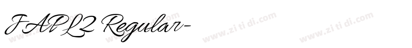 JAPL2 Regular字体转换 JAPL2 Regular字体转换